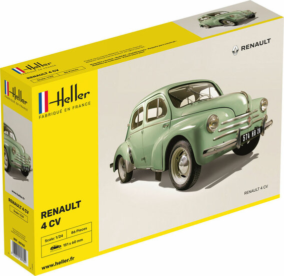 Heller 80762 Renault 4 CV 1:24