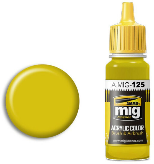 A.MIG 125 Gold Yellow (RLM 04 GELB)
