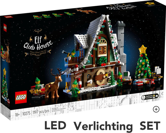 LEGO 10275 Elf Clubhuis met LED Verlichting