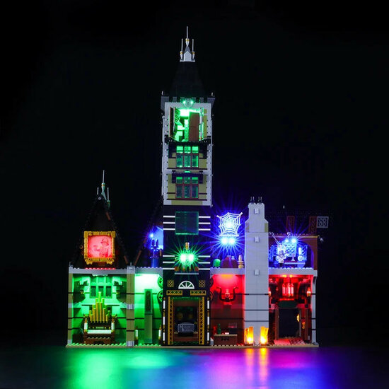 LEGO 10273 Spookhuis met LED Verlichting