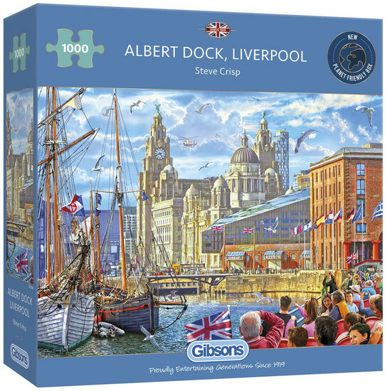 Gibsons Albert Dock, Liverpool #G6298 Puzzel