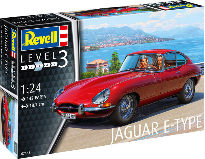 Revell 07668 Jaguar E-Type 1:24