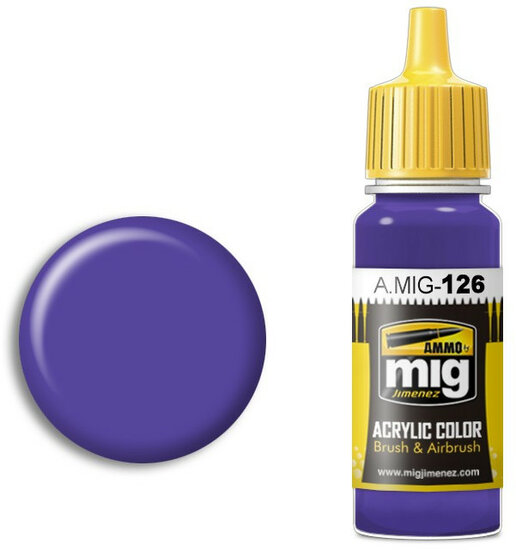 A.MIG 126 Violet 17ml Verf