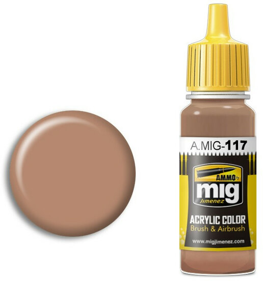 A.MIG 117 Warm Skin Tone 17ml Verf