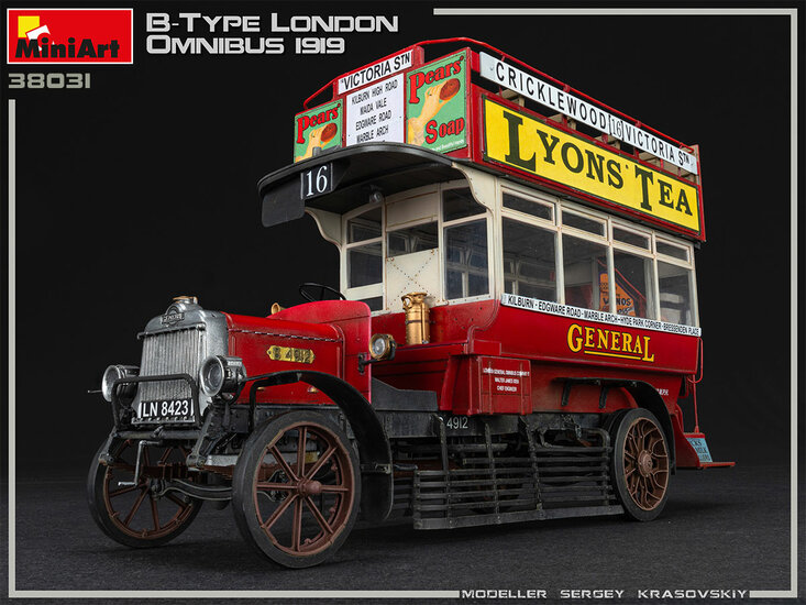 MiniArt B-Type London Omnibus 1919 1:35 #38031