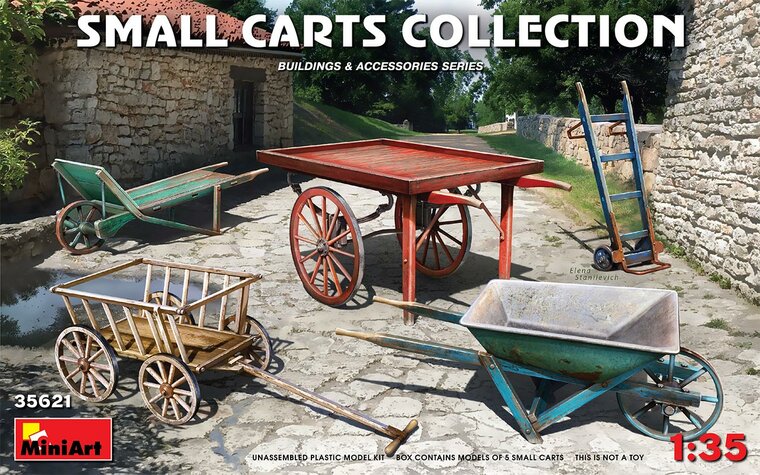 MiniArt 35621 Small Carts Collection 1/35