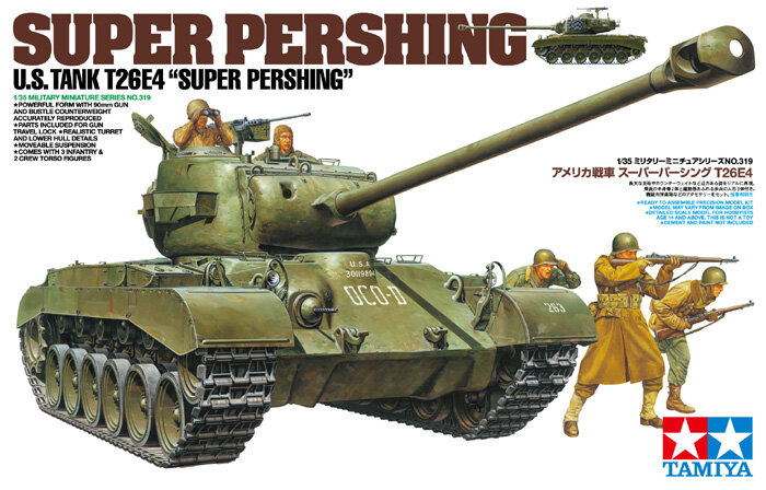 Tamiya 35319 U.S. Tank T26E4 Super Pershing 1/35
