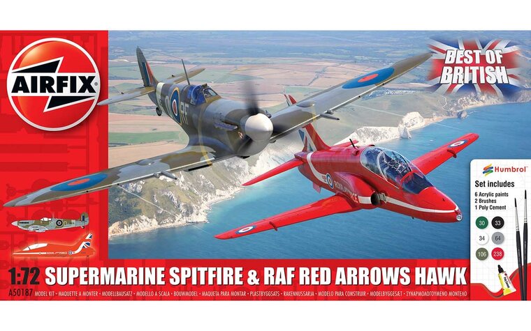 Airfix 50187 Best of British Spitfire and Hawk 1:72