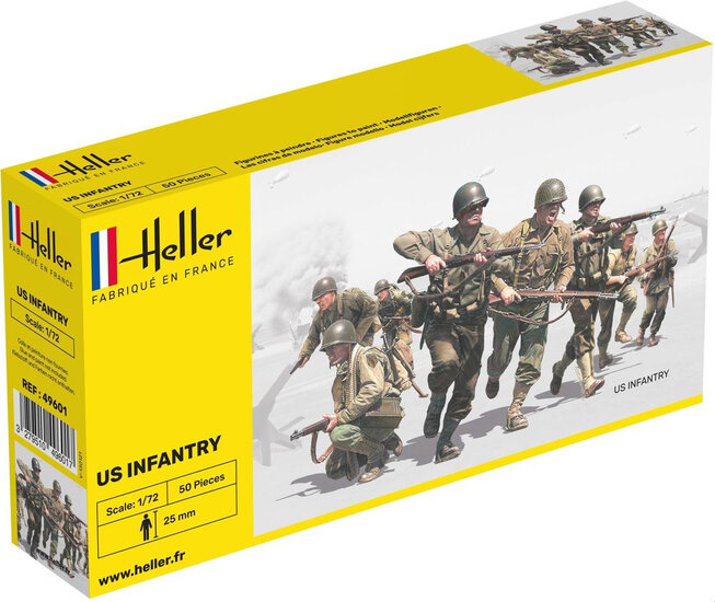 Heller 49601 US Infantry 1/72