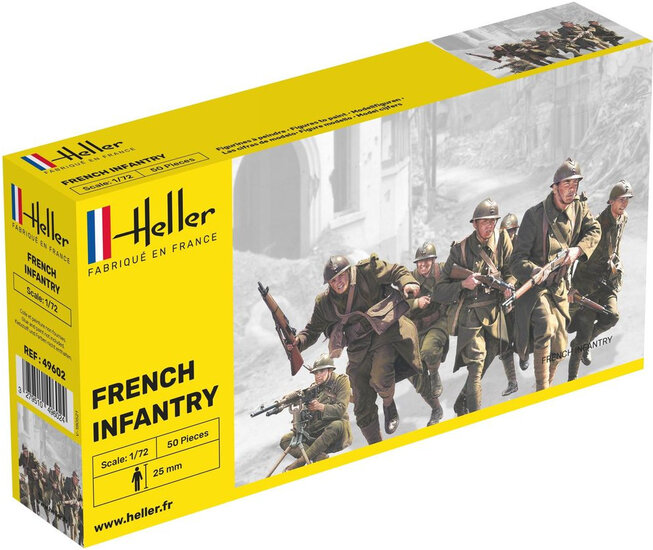 Heller 49602 French Infantry 1/72