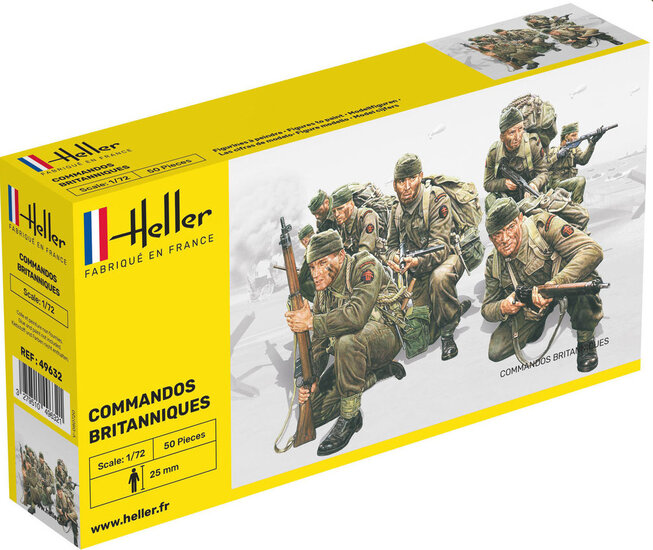 Heller 49632 British Commando Forces 1/72