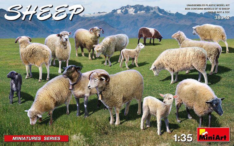 MiniArt 38042 Sheep 1:35