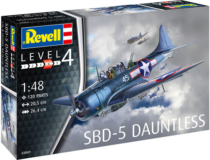 Revell 03869 SBD-5 Dauntless Navyfighter 1:48