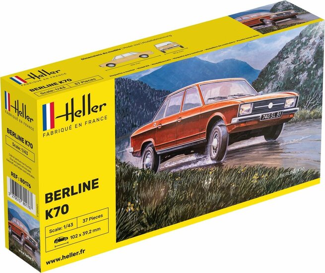 Heller 80176 Berline K70 1/43
