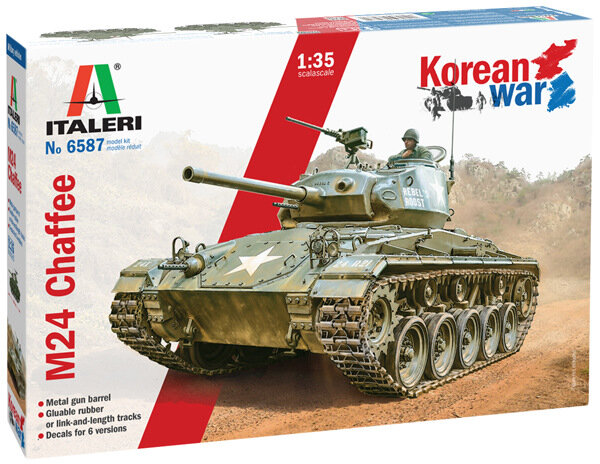 Italeri 6587 M24 Chaffee Korean War 1/35