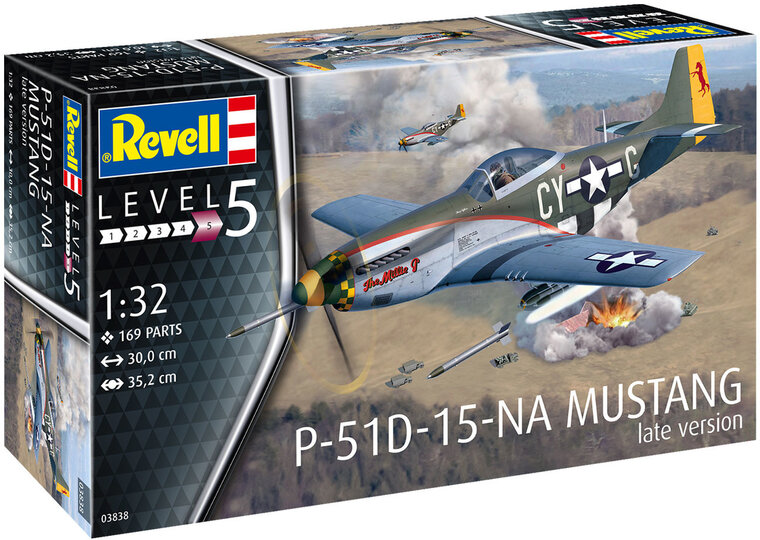 Revell 03838 P-51D Mustang (late version) 1:32