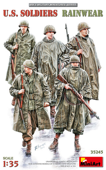 MiniArt 35245 U.S. Soldiers Rainwear 1/35