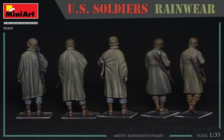 MiniArt 35245 U.S. Soldiers Rainwear 1/35