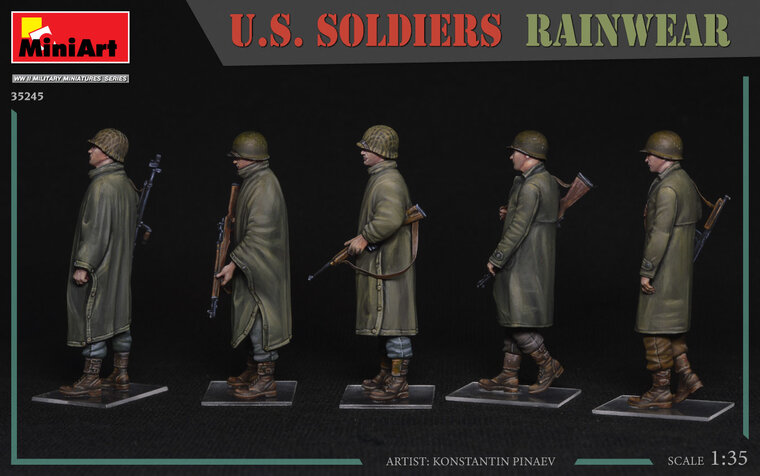 MiniArt 35245 U.S. Soldiers Rainwear 1/35