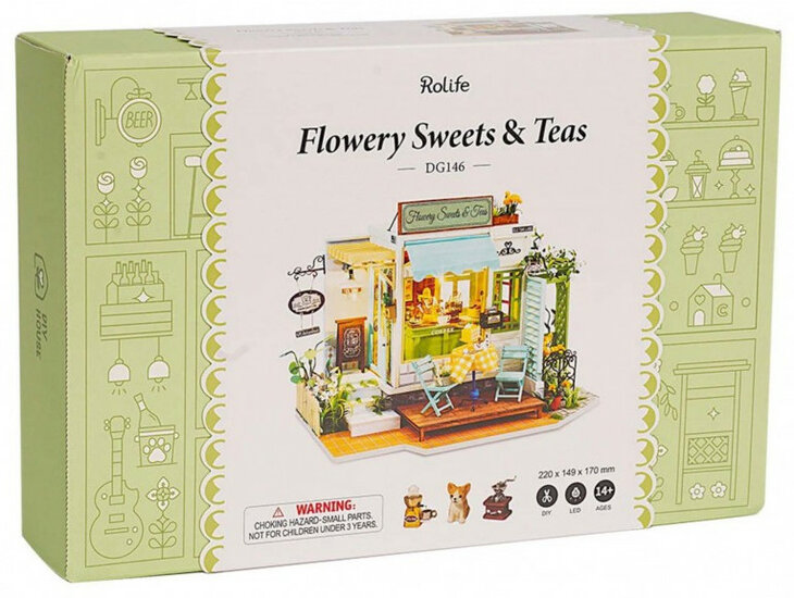 Robotime Flowery Sweets &amp; Teas