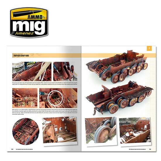 AMMO Mig The Modeling Guide For Rust And Oxidation Book
