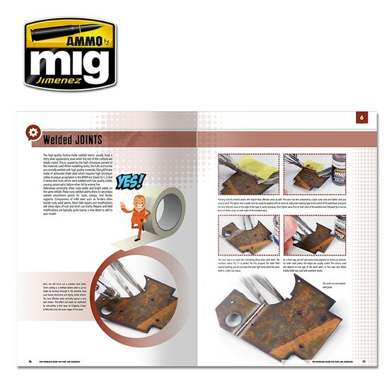 AMMO Mig The Modeling Guide For Rust And Oxidation Book