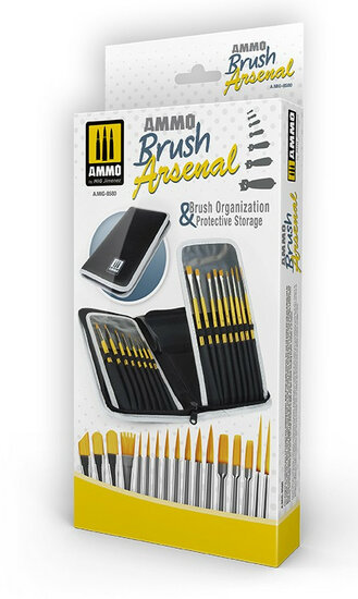 AMMO Mig 8580 Arsenal Brush Set