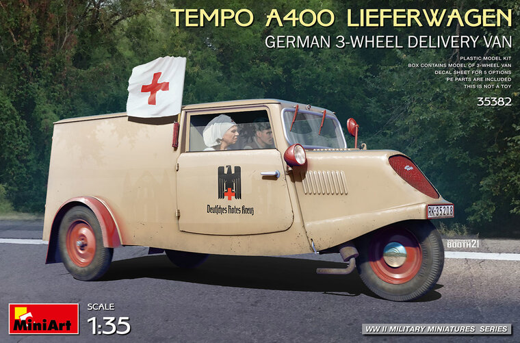 MiniArt 35382 Tempo A400 Lieferwagen 1/35