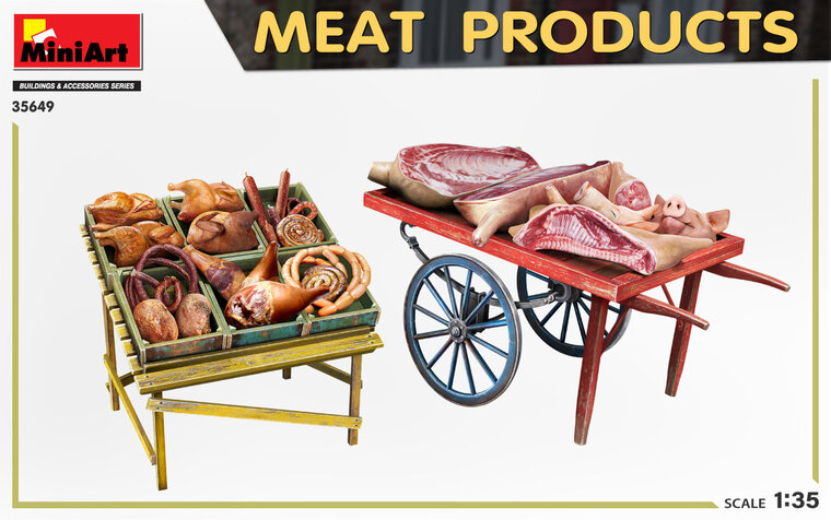 MiniArt 35649 Meat Products 1/35