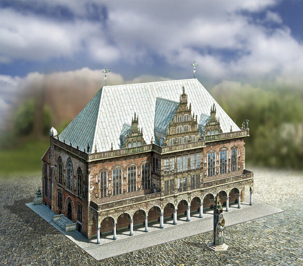 Schreiber Bogen - Bremen Old Town Hall (720)