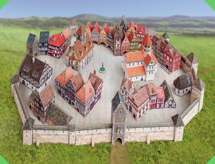 Schreiber Bogen - Medieval Town (729)