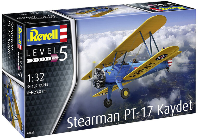 Revell 03837 Stearman PT-17 Kaydet 1:32