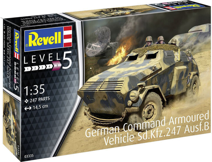 Revell 03335 German Command Armoured Vehicle 1:35