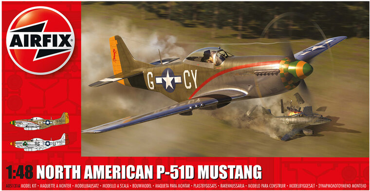 Airfix 05131A North American P-51D Mustang 1:48