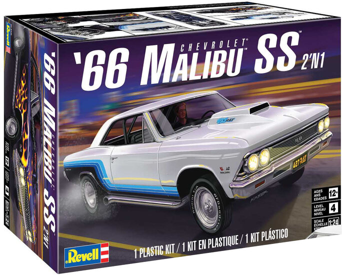 Revell 14520 1966 Malibu SS 1:24