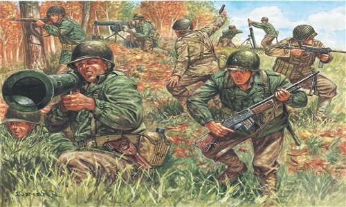 Italeri 6046 American Infantry 1:72