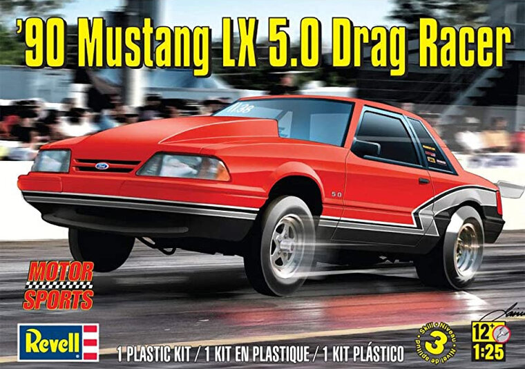 Revell Mustang LX 5.0 Drag Racer 1:25 #14195