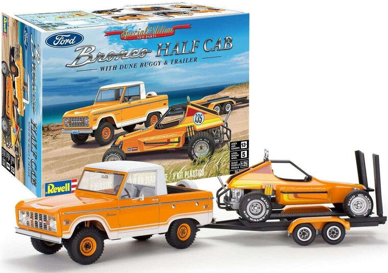 Revell Ford Bronco Half Cab 1:25 #17228