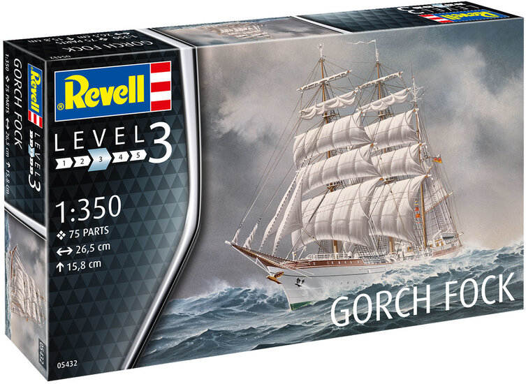 Revell 05432 Gorch Fock 1:350