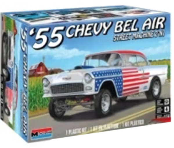 Revell Monogram  &rsquo;55 Chevy Bel Air &ldquo;Street Machine&rdquo; 1:24 #14519