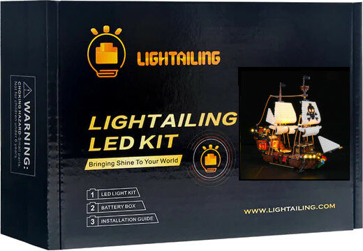 LED Verlichting voor LEGO 31109 Pirate Ship