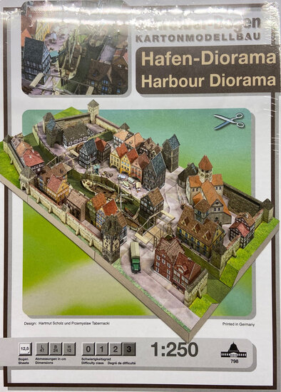 Schreiber Bogen Harbour Diorama #798 Bouwplaat