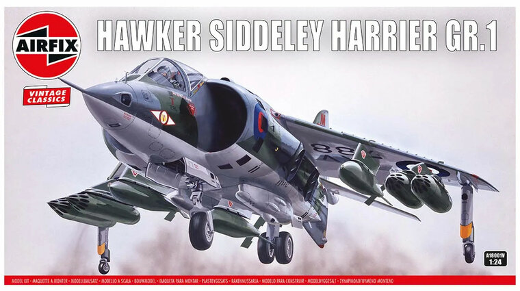 Airfix 18001V Hawker Siddeley Harrier GR.1 1:24