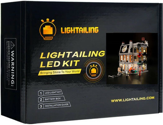 LED Verlichting voor LEGO 76108 Sanctum Sanctorum Showdown