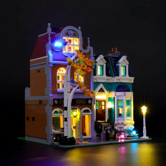 LED Verlichting voor LEGO 10270 Bookshop