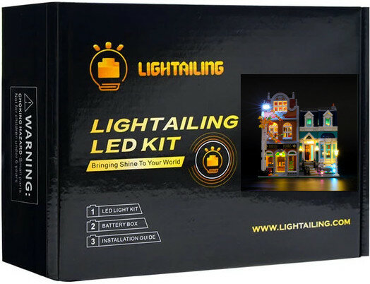 LED Verlichting voor LEGO 10270 Bookshop