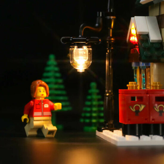 LED Verlichting voor LEGO 10222 Winter Village Post Office