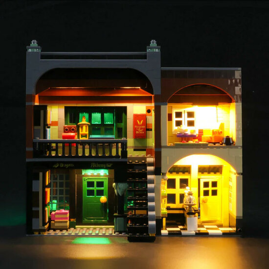 LED Verlichting voor LEGO 75978 Diagon Alley LGK377