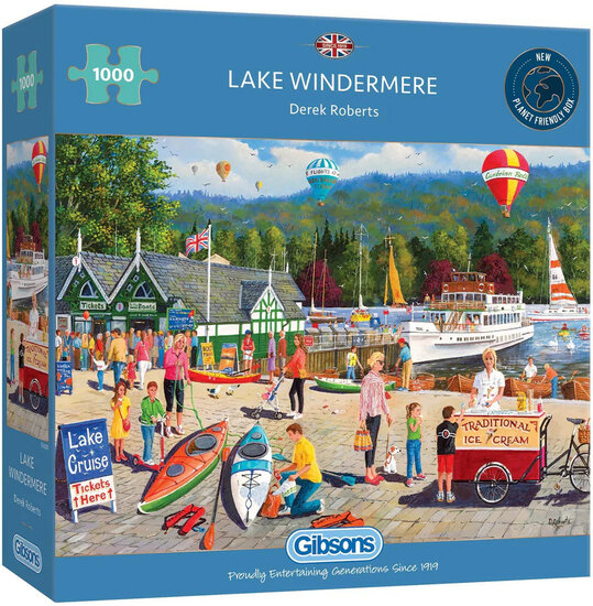 Gibsons Lake Windermere G6325 Puzzel