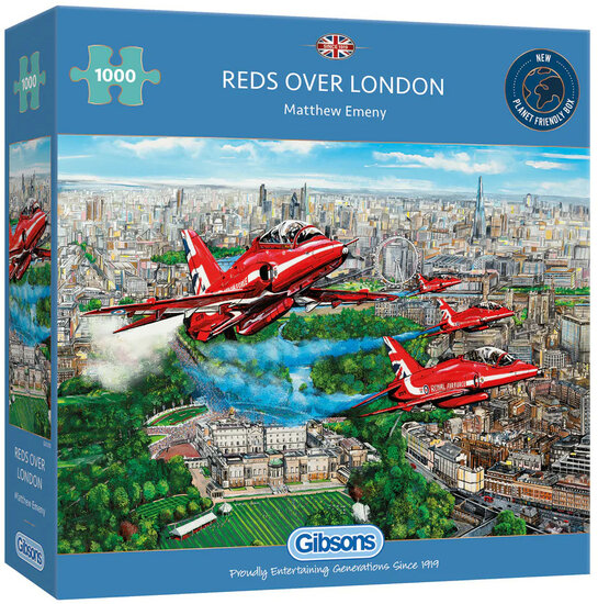 Gibsons Reds over London G6335 Puzzel